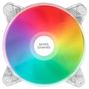 MARS GAMING VENTOINHA MFD CHROMA RGB AUTO ULTRA SILENT TRANSPARENTE#PROMO#