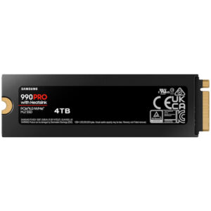 SAMSUNG SSD 4TB 990 PRO PCIE 4.0 NVME HEATSINK#PROMO#