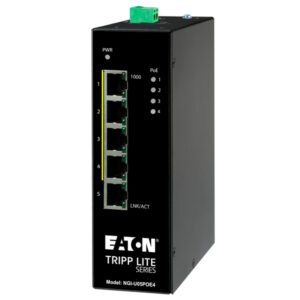 EATON TRIPP LITE 5-PORT UNMANAGED INDUSTRI GIG. ETH. SWITCH  10/100/1000  POE+