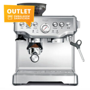 SAGE MAQUINA CAFE BARISTA EXPRESS(BRUSHED STAINLESS STEEL) OUTLET EMB.DANIFICAD