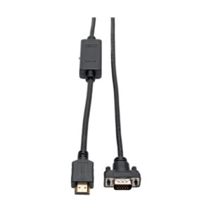EATON TRIPP LITE HDMI TO VGA ACTIVE ADAPTER HDMI LOW-PROFILE HD15 M/M 3.1 M