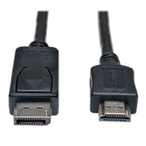 EATON TRIPP LITE DISPLAYPORT TO HDMI ADAPTER CABLE (M/M), 10 FT. (3.1 M)