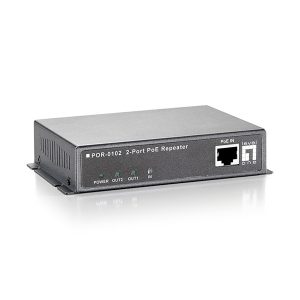 LEVELONE POE EXTENDER WITH 2 RJ-45 OUT 100M COMPATIBLE WITH HIGH POWER POE