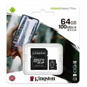 KINGSTON SD 64GB MICRO SDXC INDUSTRIAL C10 A1 PSLC C/ADAPTER