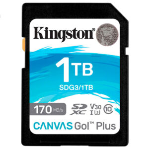 KINGSTON SD CARD 1TB SDXC CANVAS GO PlUS 170R C10 UHS-I U3 V30