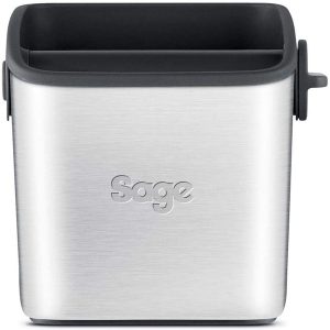 SAGE CAIXA BORRAS CAFE THE KNOCK BOX MINI (BRUSHED STAINLESS STEEL)