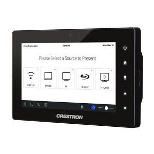 CRESTRON TOUCH SCREEN BLACK SMOOTH