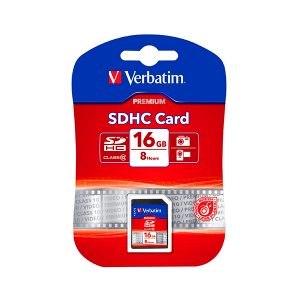 VERBATIM SD 16GB (SDHC) PREMIUM CLASS 10