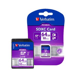 VERBATIM SD 64GB SDXD PREMIUM CLASS 10/UHS-1