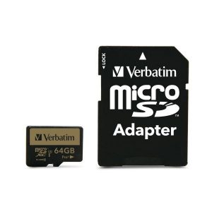 VERBATIM MICRO SDXC PRO+ 64GB U3 CLASS 10