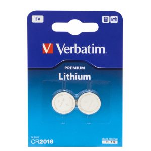 VERBATIM PILHAS CR2016 3V LITHIUM PACK 4