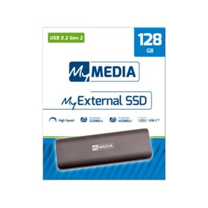 MYMEDIA SSD EXT MY EXTERNAL 128GB USB-C