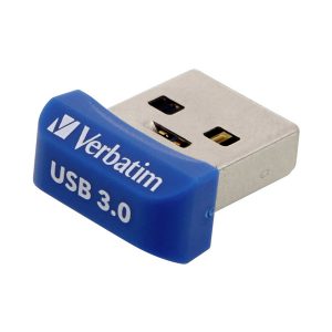 PEN VERBATIM 32GB USB 3.0 STORE N STAY NANO BLUE
