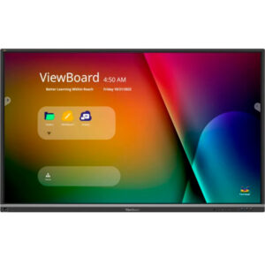 VIEWSONIC MONITOR PROFISSIONAL 65″ UHD 4K MULTITOUCH 20 POINTS IFP6550-5