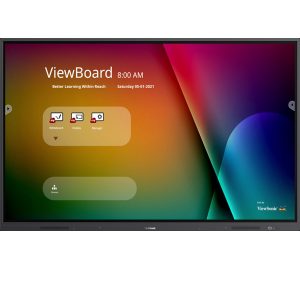 VIEWSONIC MONITOR PROFISSIONAL 75″ UHD 4K MULTITOUCH 20 POINTS IFP7532