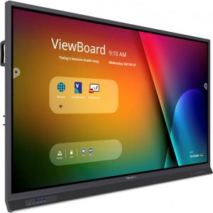 VIEWSONIC MONITOR PROFISSIONAL 86″ UHD 4K MULTITOUCH 33 POINTS IFP8652-1A