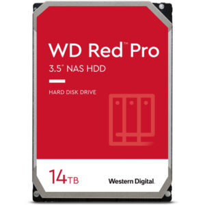 WD HDD 3.5″ 14TB 512MB 7200RPM SATA RED PRO NAS