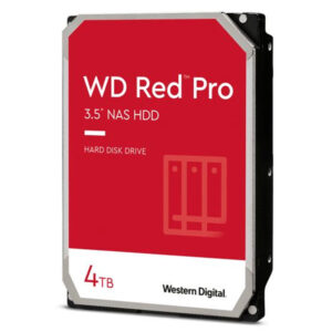 WD HDD 3.5″ 4TB 256MB 7200RPM SATA NAS RED PRO