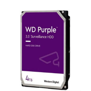 WD HDD 3.5″ 4TB 256MB SATA PURPLE