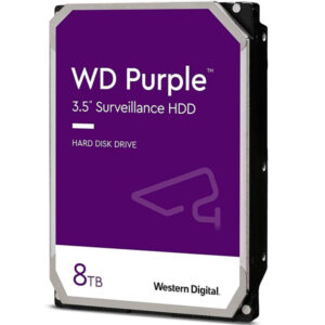 WD HDD 3.5″ 8TB 256MB 5640RPM SATA6  PURPLE