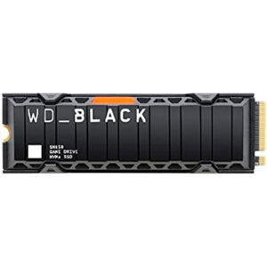 WD SSD 1TB SN850X NVME PCIE 4 M2 2280 BLACK HEATSINK