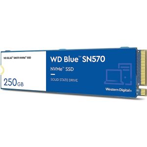 WD SSD 250GB SN570 PCIE GEN3 M.2 NVME BLUE